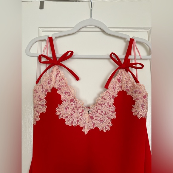 BNWT Red Vivetta Bow Dress - Picture 5 of 7